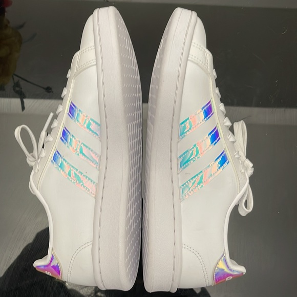 ADIDAS NEO WHITE FASHION RUNNING SNEAKERS WOMENS SIZE 7 - Picture 11 of 16